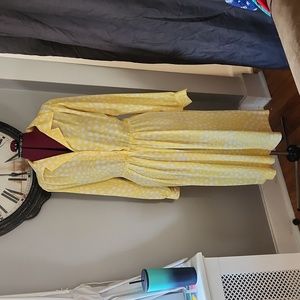 Vintage Yellow 70s/80s dress